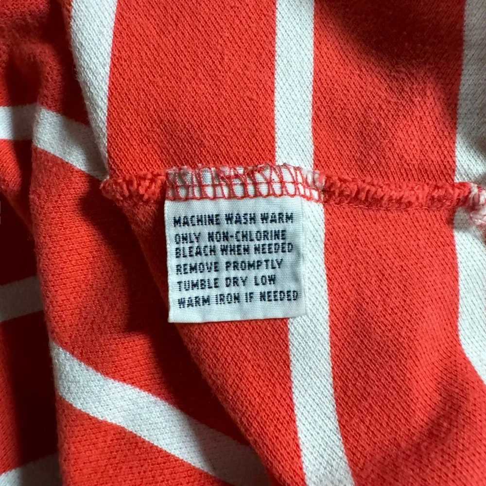 Polo Ralph Lauren men’s XXL coral/white striped‎ shirt